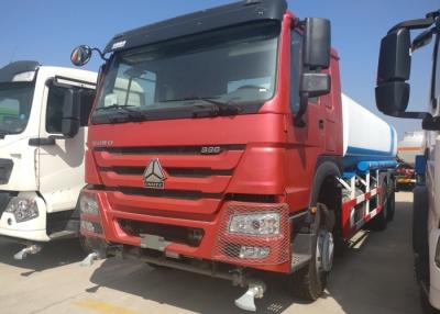 China 10 Wheels Commercial Water Truck 290HP 17m3 HW76 Cab SGS Standard for sale