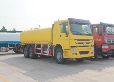 China SINOTRUK Water Tanker Truck Ten Wheelers 6x4 Driving Type 17cbm Tank Volume for sale