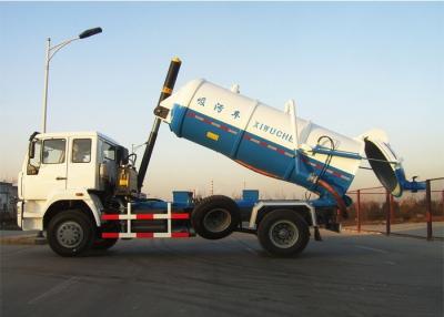 China Saug-LKW 8 des Abwasser-266HP - Kante 295/80R22.5/Reifen des Volumen-10CBM zu verkaufen