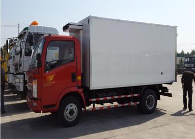 China 6 Wheels Mini Refrigerator Truck , LHD Freezer Box Truck 3360mm Wheelbase for sale