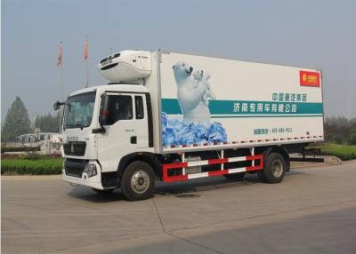 China 140HP Engine Commercial Refrigerated Trucks DC6J48TC Transmission 9.00R20 Tire for sale