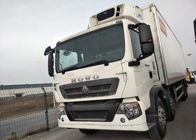 Cina 10 camion del contenitore di congelatore della ruota 30T HOWO, piccolo camion refrigerato con l'emissione dell'euro II in vendita