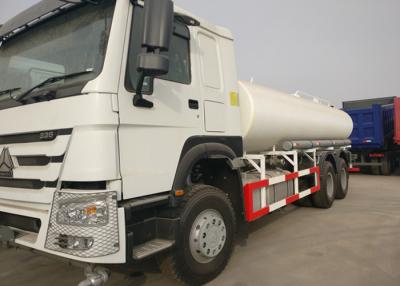 China White Stainless Steel Water Transport Truck RHD 266HP Horse Power 80R22.5 Tire for sale