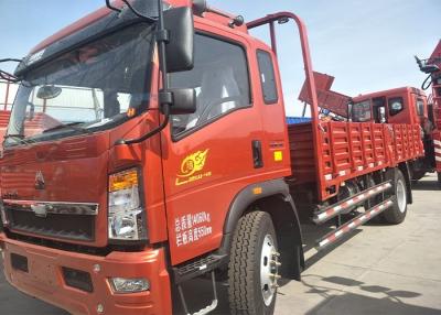 China Transporte camioneta dobro dos eixos HOWO com os pneumáticos 12.00R20 à venda