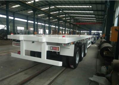 China 60T 3 Axles 28T Legs Heavy Duty Truck Trailer With 12.00R20 Tyres for sale