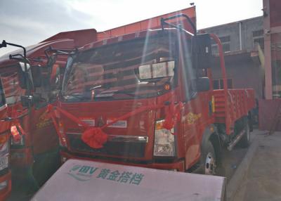 China 2T voorassinotruk HOWO Lichte Vrachtwagen, de Vrachtwagen van de 8 Tonkipper RHD 4X2 116HP Te koop