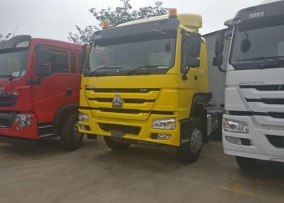 China De hand van het de Aanhangwagenslepen van de Transmissietractor Cabine van het de Vrachtwagenlhd 6x4 371HP Vlakke Dak Te koop