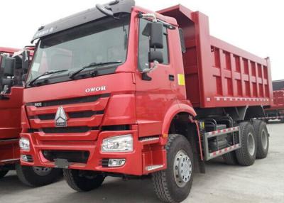 China SINOTRUK HOWO 6x4 Dump Truck , 320-30t Heavy Duty Single Axle Dump Truck for sale