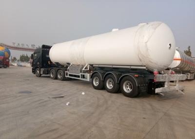 China Achsen FUWA 3 58000 LPG halb des Anhänger-Liter LKW-, Tankfahrzeug-halb Anhänger zu verkaufen