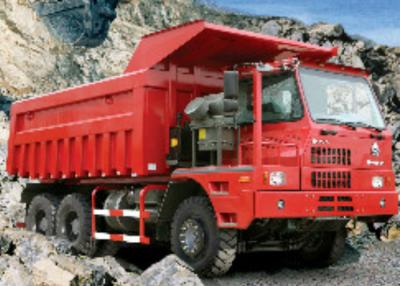 China Heavy Duty Mining Dump Truck / Ten Ton Dump Truck With 14.00-25 Tyres for sale