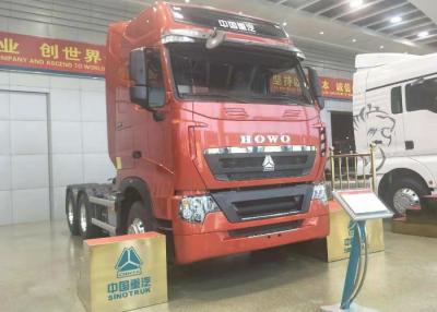 China Euro 2 Emission HOWO 6x4 Tractor Truck , 420HP Engine Truck Tractor Head for sale