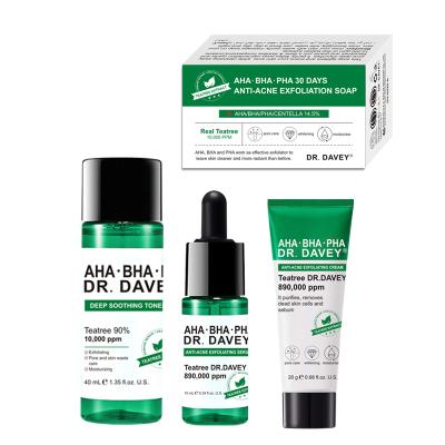 China Whitening skincare products from Dr. DAVEY Beauty, individual brand, tea tree skincare set. for sale