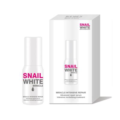 China White Snail Face Serum Hyaluronic Acid Face Serum Anti Aging Hydrate Hydrate Drops Skin Reduce Wrinkles Anti Aging Serum for sale