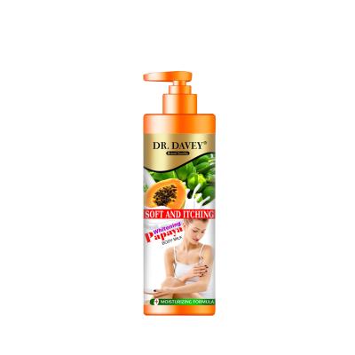 China DR.DAVEY Moisturizer Skin Whitening Papaya Body Lotion Nourish Moisturize Body Lotion for sale