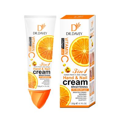 China Dr. DAVEY New Vitamin C Ice Cream Hand and Nail Brightening Cream Whitening for sale