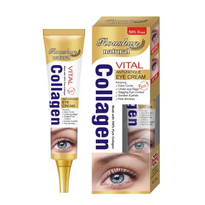 China Anti-Puffiness Dr. DAVEY Collagen Wrinkle Erasing Eye Gel Moisturizing Anti Aging Eye Cream for sale