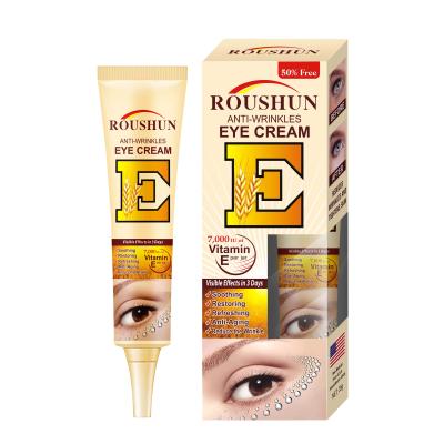 China ROUSHUN ANTI-WRINKLES Anti-Puffiness Vitamin E Eye Cream 35g for sale