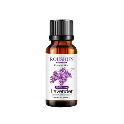 China Skin Revitalizer ROUSHUN 100% Pure Lavender Essential Oil for sale