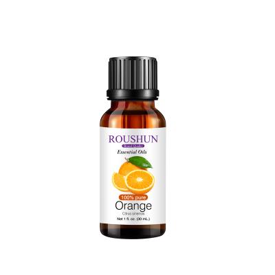 China Skin Revitalizer ROUSHUN 100% Pure Orange Essential Oils for sale