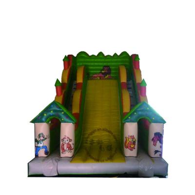 China Canton Factory Good Quality PVC Inflatable Animal Slide for sale