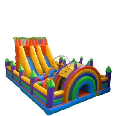 China Hot Selling PVC YH/OEM CE Certificate Kids Jumping Inflatable Bouncy Castle With Slide for sale