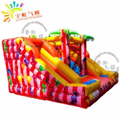 China Durable Commercial Bouncy Castles With Best Quality / Bouncy Castle With Slide With High Quality for sale