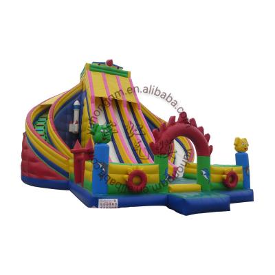 China PVC China Factory Inflatable Dog Cartoon Amusement City Jumping Castle For Amusement for sale