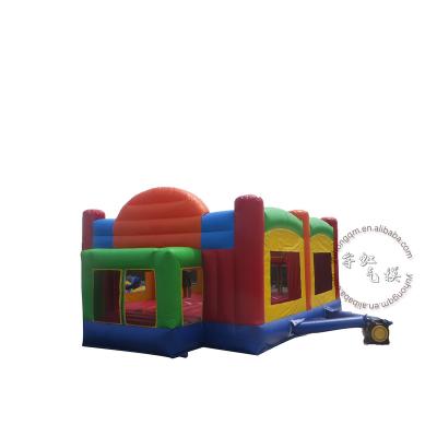 China New Design PVC Inflatable Fun City Inflatable Bouncer For Kids Outdoor Playground for sale