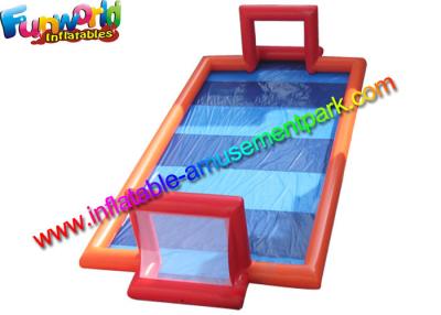 China 46 feet Inflatable Water Football Games Field , Inflatable Sport Court With Vinyl for sale