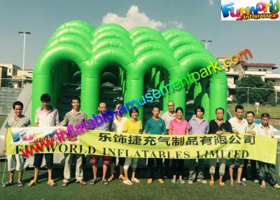 Cina Castello di salto rampicante ignifugo di corsa ad ostacoli del PVC Inflatables 5K in vendita