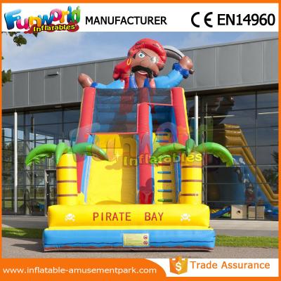 China Inflatable Dry Slide Mini Slip 0.55MM PVC Tarpaulin Inflatable Slide For Kids for sale