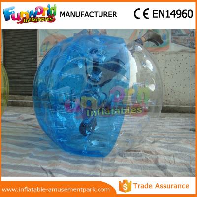 China 100% TPU Clear Inflatable Zorb Ball / Inflatable Water Walking Ball For Park for sale