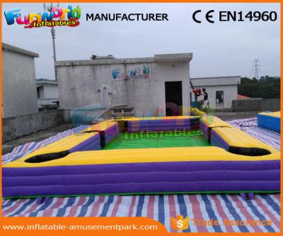 China Giant Pool Table Soccer Inflatable Snooker Football Inflatable Snooker Field for sale