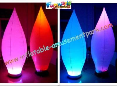 China Indoor Pink Inflatable Lighting Decoration Flame Retardant Illuminated Balloon for sale