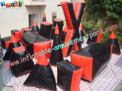 China Full Sets Military Inflatable Paintball Bunkers Obstacle Games For Paintball Sports for sale