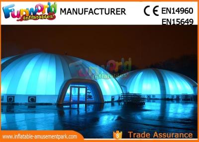 China Protable Inflatable Party Tent For workshop , PVC Tarpaulin Airtight Sport Dome Tent for sale