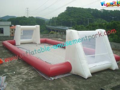 China 14m Entertainment Inflatable Sports Games , Water-proof Football Court Field for sale