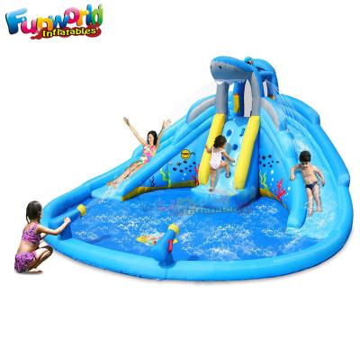 China Children Pool 1000D Inflatable Slip And Slide for sale