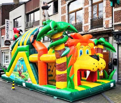 Cina Camera di rimbalzo del campo da giuoco di 13.2X4.7X3M Inflatable Obstacle Course in vendita