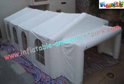 China Big PVC Tarpaulin Inflatable Party Tent , Commercial Inflatable Outdoor Wedding Tent for sale