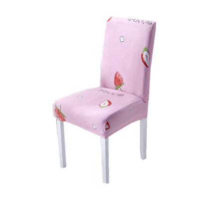 China Wholesale High Quality Universal Cheap Spandex Chair Covers Washable, Office Chair Elastic Seat Cover Printed Chair Cover For Home for sale