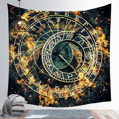 China Durable and Beautiful HOT Selling Home Decor Digital Printing Mandala Tarot Chakra Wall Tapestry Blanket for Wall Hanging for sale