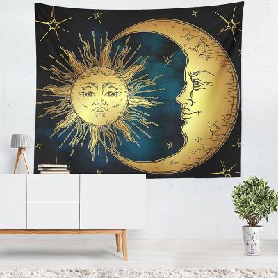 China Customized Durable And Beautiful Hot Selling Amazon Tapestry Black Art Wall Decor Custom Wall Hanging Customized Wall Hanging for sale