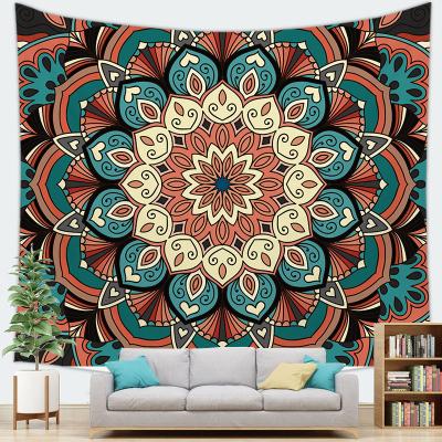 China Anti-Static Geometric Background Mandala Decoration Tapestry Hangings for sale