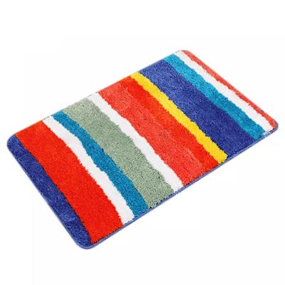 China Wholesale Bathroom Luxury Non Slip Hotel Washable Shaggy Customized Bath Mat for sale