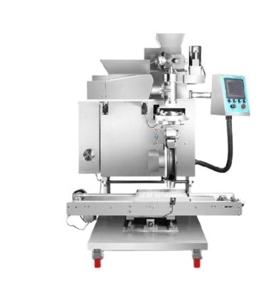 China Food Processing Machine Multifunctional Automatic Encrusting And Forming Machine Panda Cookie/mosaic Cookie/two Color Filled Cookie Machine for sale