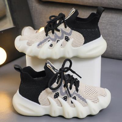 China Breathable High Quality Comfortable Mesh Leisure Children Shoe Kids Sport Sneakers for sale