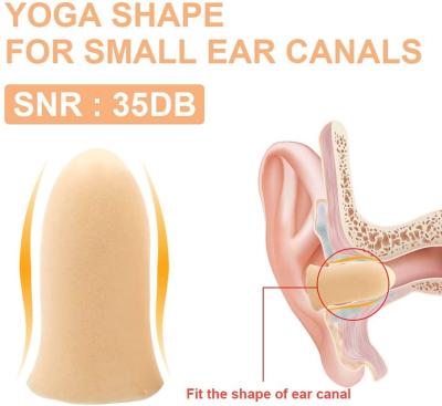 중국 32dB 거품 버릴 수 있는 부드러운 귀는 라텍스 무료 12*7*24mm을 메웁니다 판매용