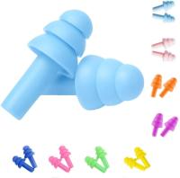 China 30db Noise Reducing Soft Silicone Ear Plugs 100% PVC Free for sale