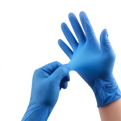 China 3.2G 3.5G 3.8G Disposable Surgical Nitrile Examination Gloves Chemo Rated for sale